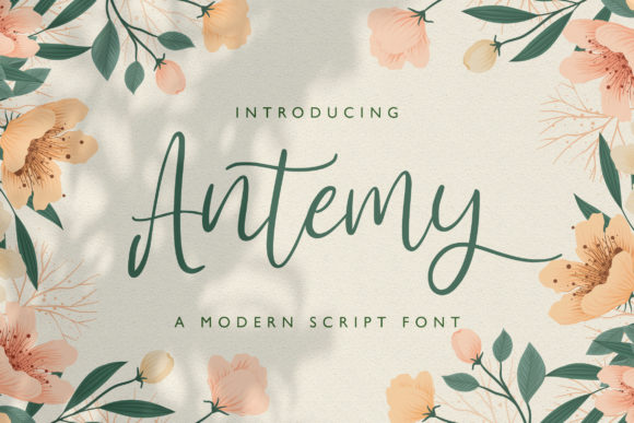 Antemy: A Timeless Handwritten Font for Makers