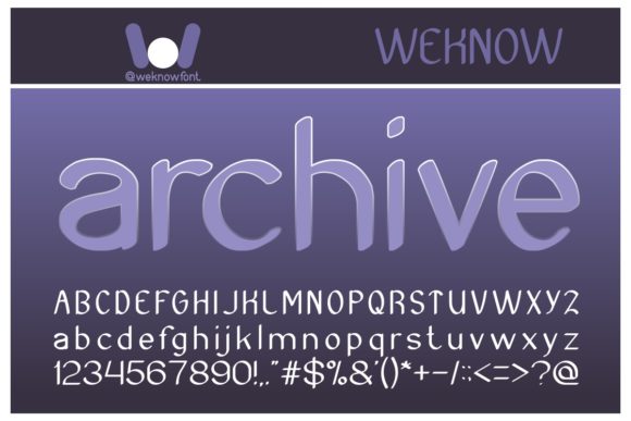 Archive: A Handwritten Font for Editorial Design