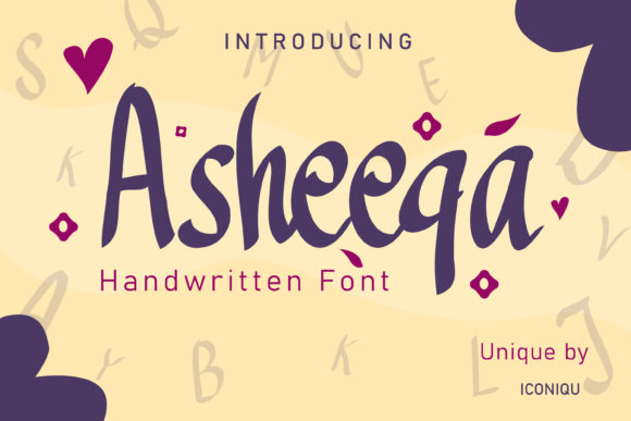 Asheeqa: The Script Font for Scroll-Stopping Marketing