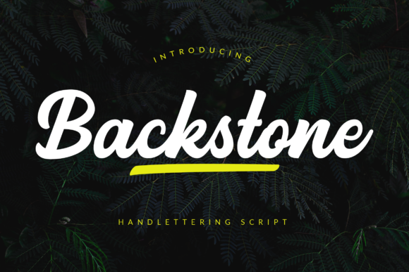 Backstone: A Bold Handwritten Font for Impactful Digital Campaigns