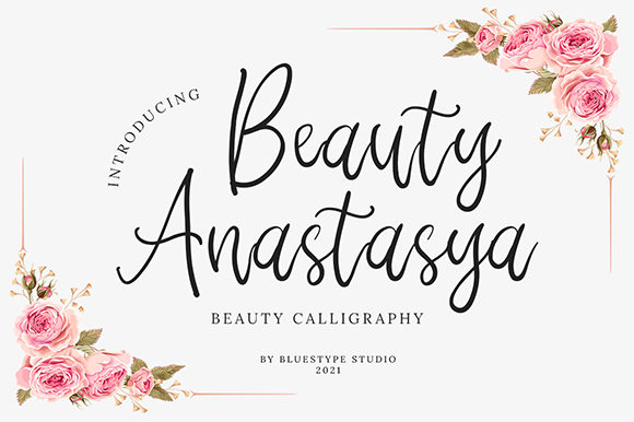 Beauty Anastasya: The Handwritten Font for Your Brand