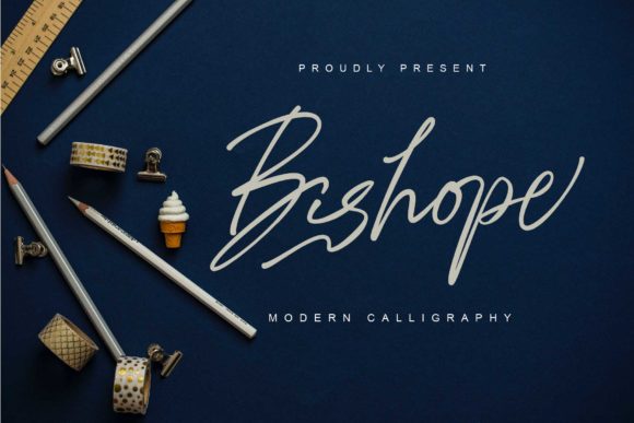 Bishope: The Elegant Handwritten Font for Your Brand