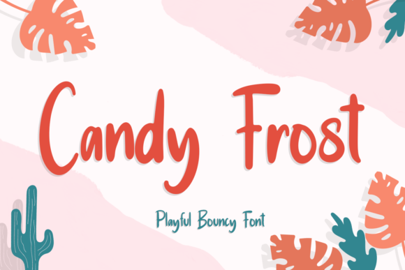 Candy Frost: The Elegant Handwritten Font for Crafters