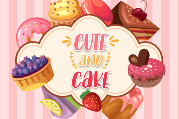 Cute and Cake: A Sweet Handwritten Font for Web Design