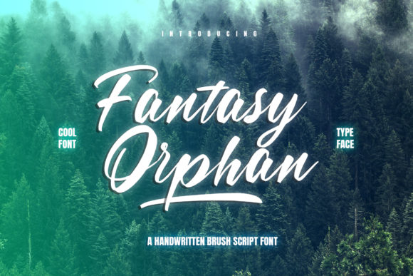 Fantasy Orphan: A Sweet Handwritten Font for Crafters