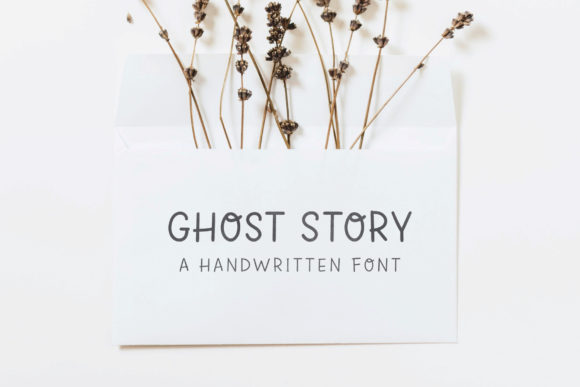 Ghost Story: A Clean Handwritten Font for Crafters