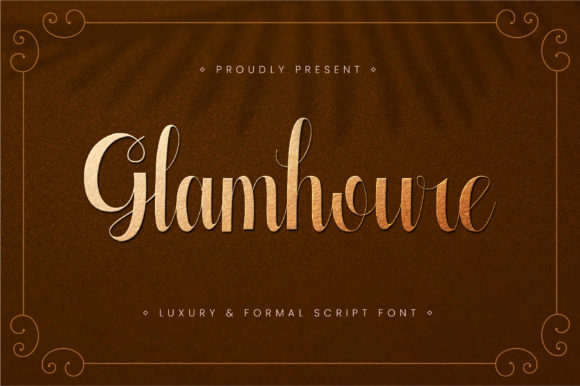 Glamhoure: A Premium Script Font for Web Design