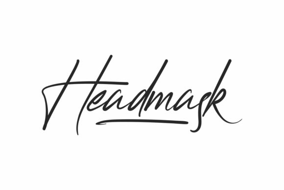 Headmask: A Script Font That Elevates Your Campaign Typography
