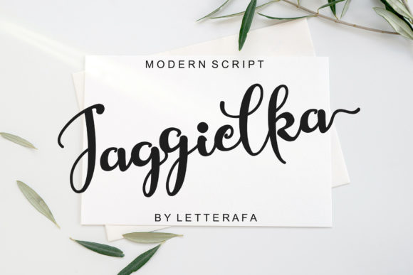 Jaggielka: A Delicate Script Font for Your Brand