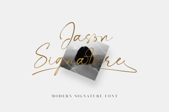 Jason Signature: A Romantic Script Font for Branding