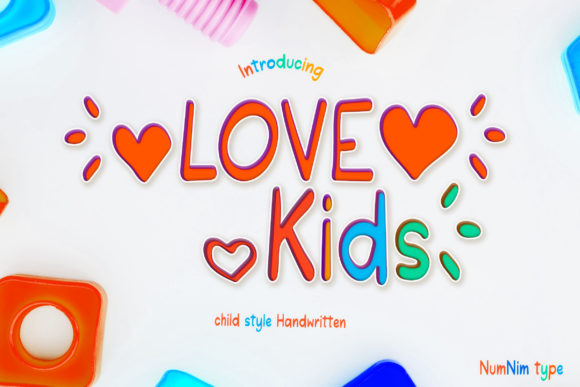 Love Kids: A Joyful Handwritten Font for Makers