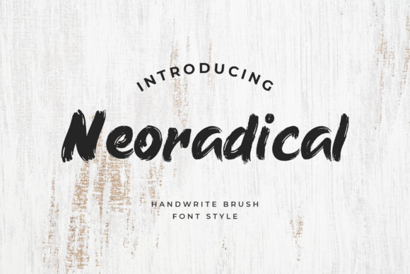 Neoradical: The Handwritten Font for Bold Campaigns