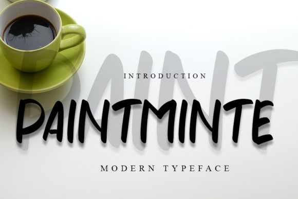 Paintminte: A Fresh Handwritten Font for Campaigns