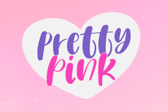 Pretty Pink: A Vibrant Handwritten Font for Campaigns
