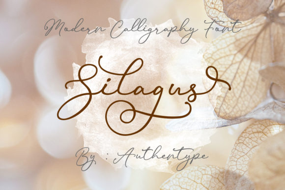 Silagus: A Modern Script Font for Brand Identity