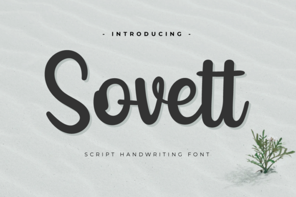 Sovett: A Handwritten Font for Modern Web Design