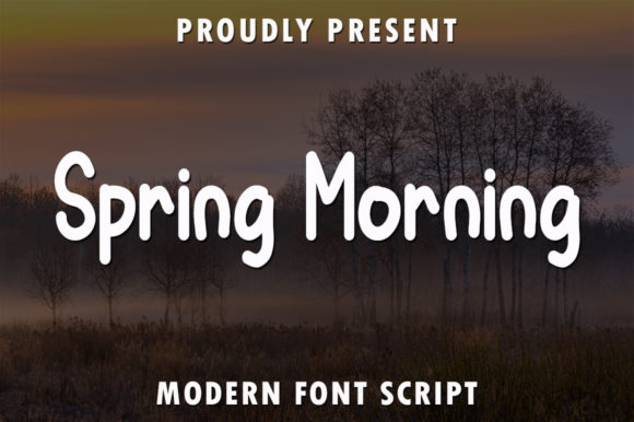 Spring Morning: A Sweet Script Font for Web Design
