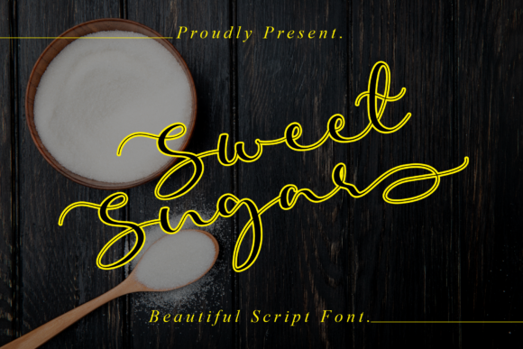 Sweet Sugar: A Modern Handwritten Font for Web Design